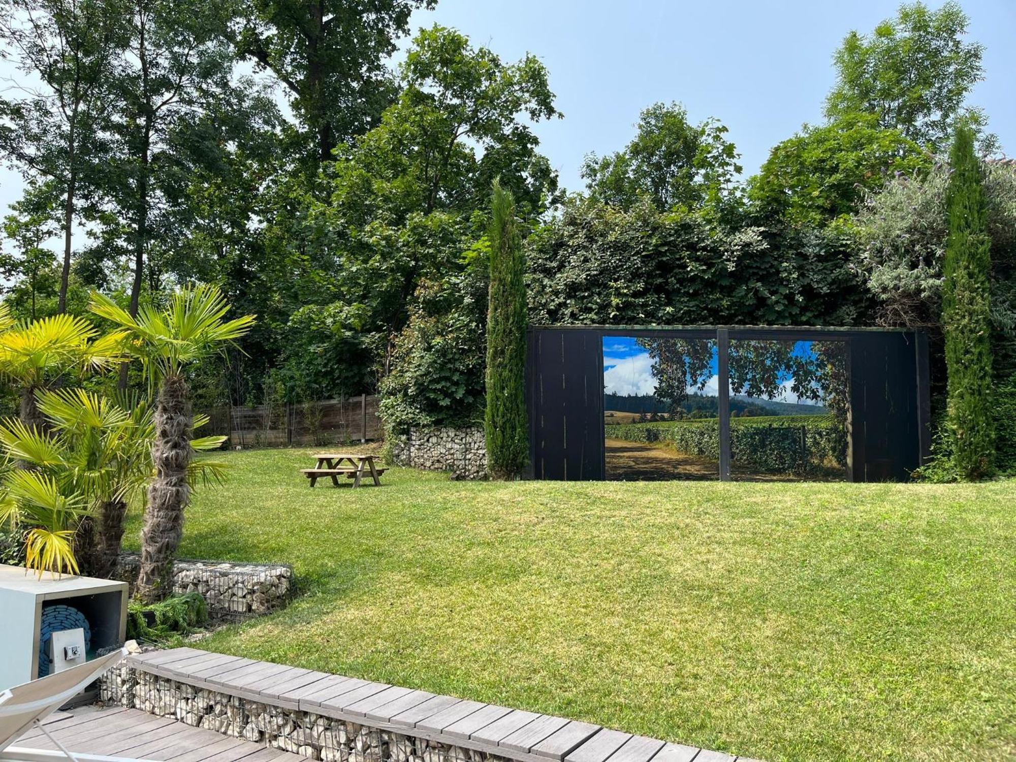 Villa Piscine A Proximite De Lyon Chaponost Extérieur photo